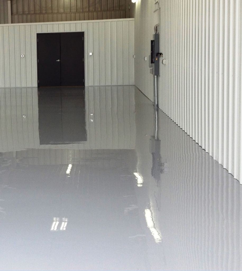 Seamless Epoxy Flooring Project In Middlebury Vt